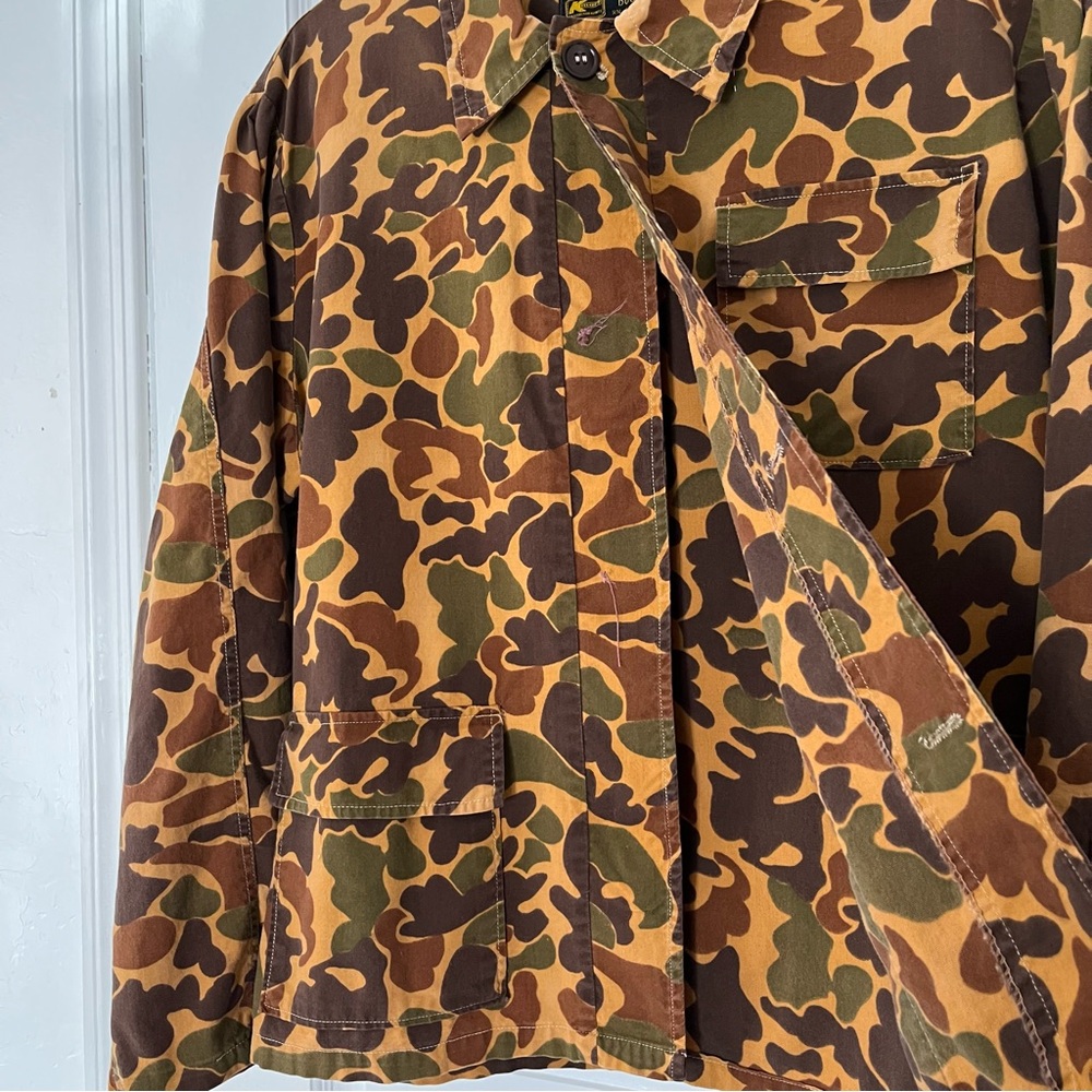 Vintage 80s/90s Kmart duck hunting camo chore jacket - Picture 5 of 5